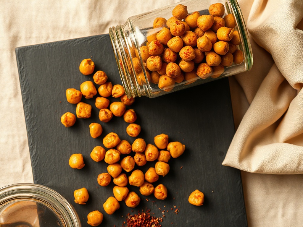 Crunchy Cumin-Roasted Chickpeas