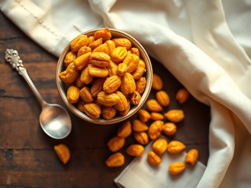 Turmeric-Ginger Skillet Nuts